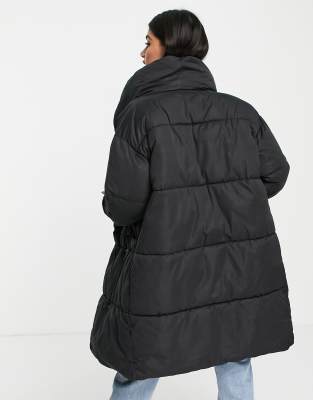 monki puffer coat asos