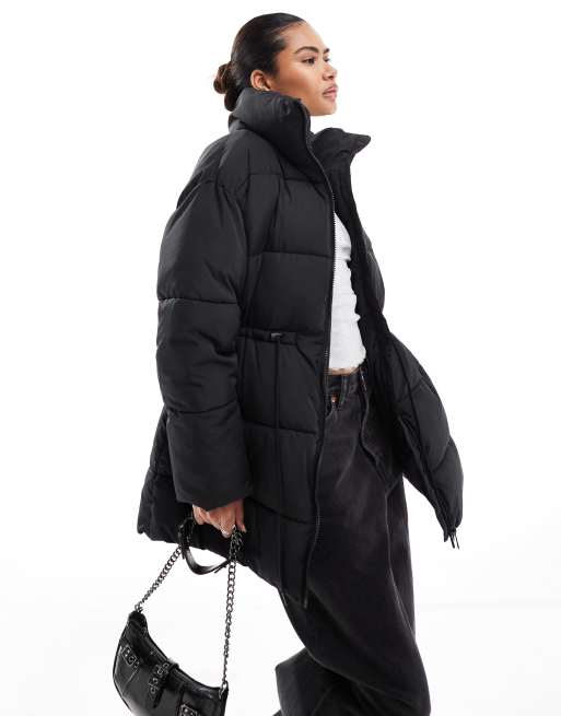 Oversized puffer coat monki best sale