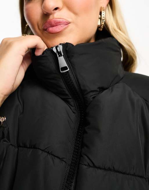 Monki store black puffer