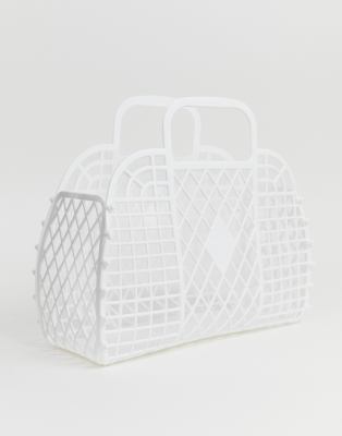 plastic basket bag