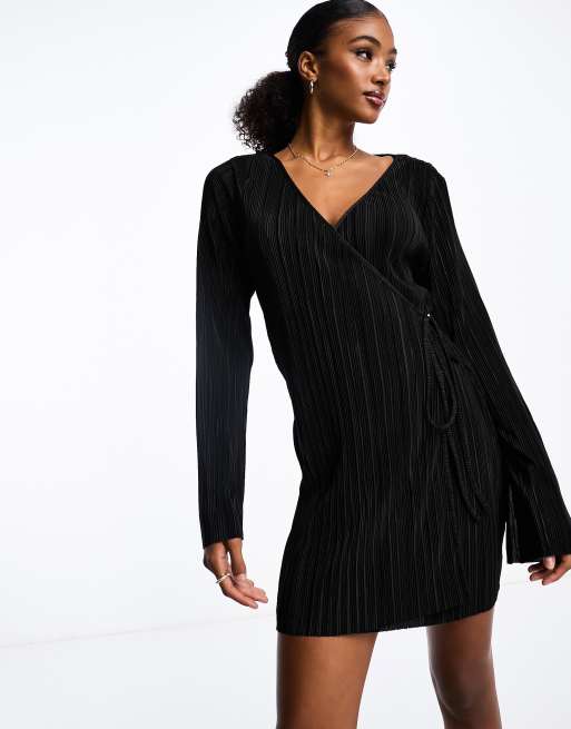 Little black hotsell wrap dress