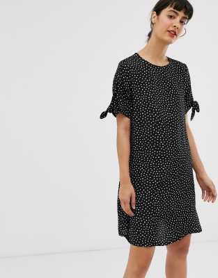 polka dot t shirt dress