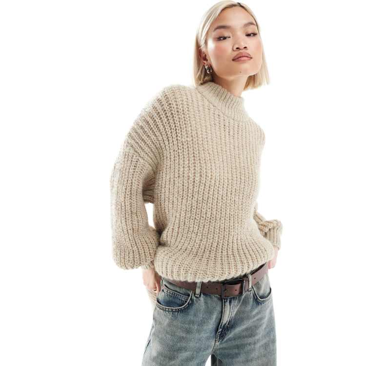 Hotel Debardeur Cotele H&m Monki Pull En Maille Côtelée