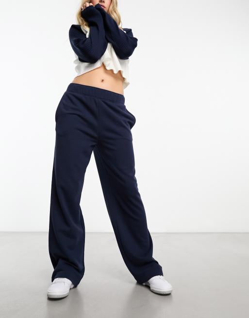 Navy Pull-On Athletic Pants