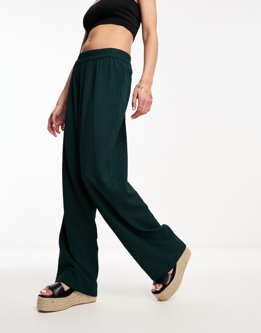 Monki store green trousers