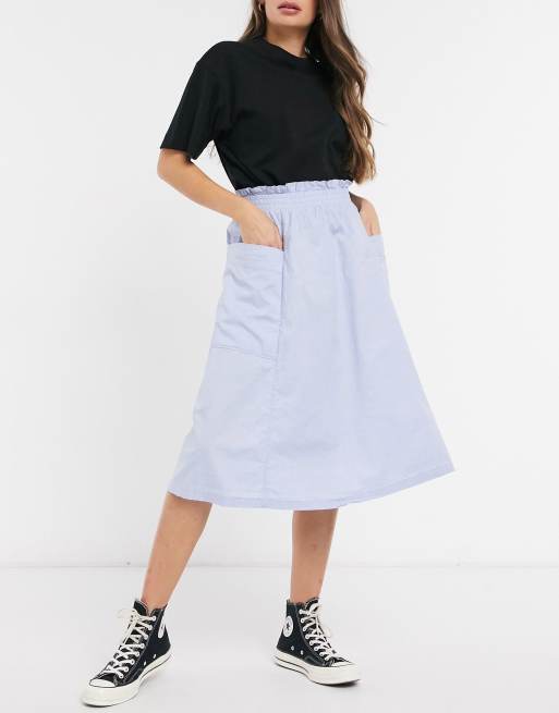 Asos monki cheap midi skirt