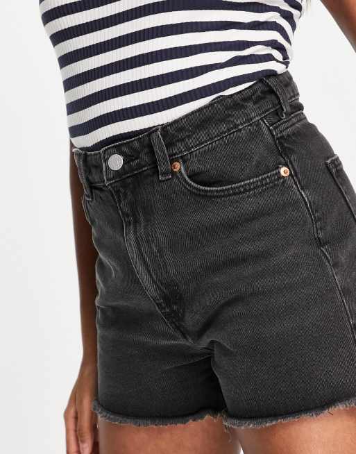 Jeans shorts black sale