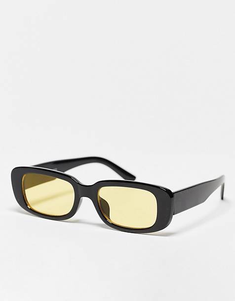 Retangular retro sunglasses Monki Damen Accessoires Sonnenbrillen 
