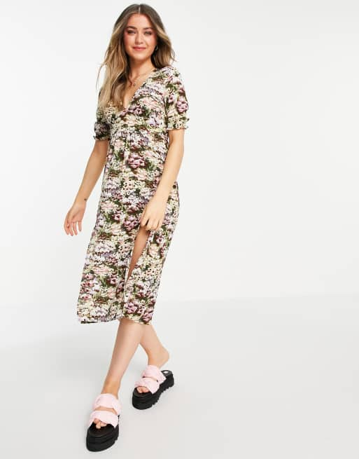 Monki midi sales dress