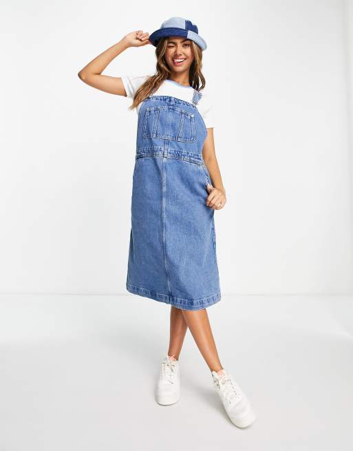 Dungaree dress on sale at low price