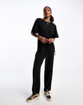 Nike Black Slouchy Jumpsuit, ASOS