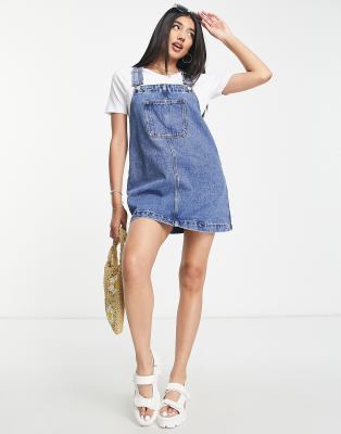 Monki shop pinafore dress