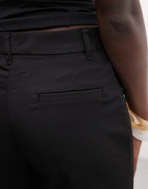 Monki relaxed tailored trousers in black, 5 of 5