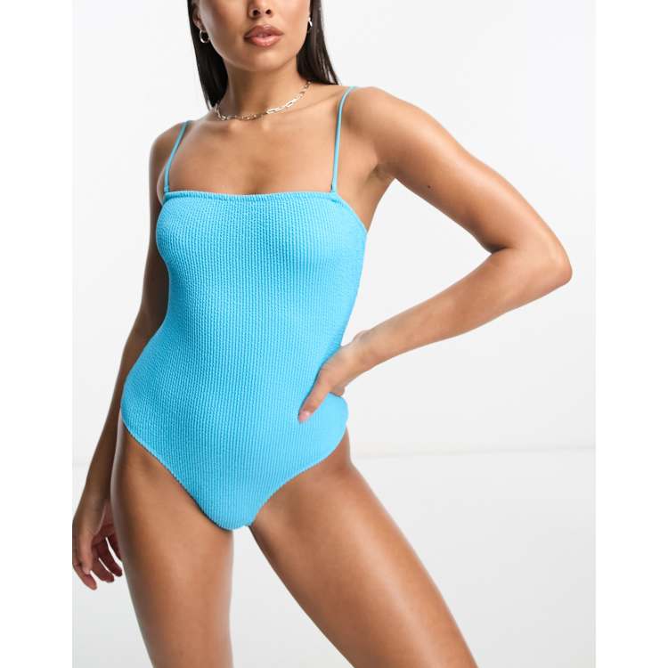 Weekday store ribbed swimsuit