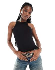 ONLY collared faux leather bomber jacket in brown