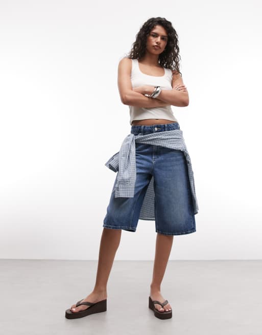 Monki - Ribbet tanktop i 90'er-stil, 4 af 4