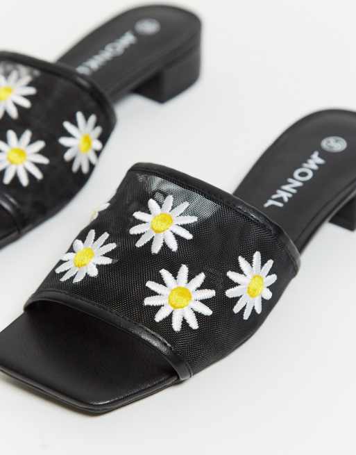 Monki daisy sandals new arrivals