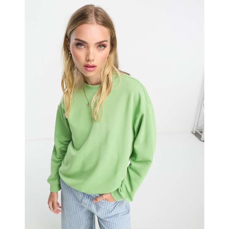 Calvin klein cheap mint green sweatshirt