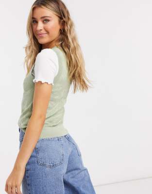 monki knitted vest