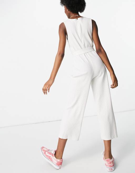 Monki cheap white jumpsuit