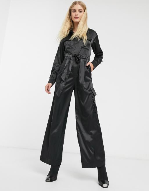 Monki store utility jumpsuit