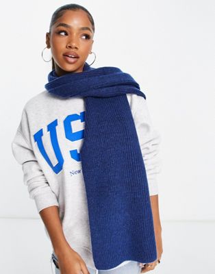 Monki scarf in dark blue