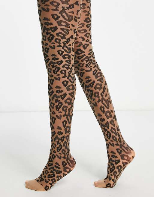 Tights 2025 leopard print