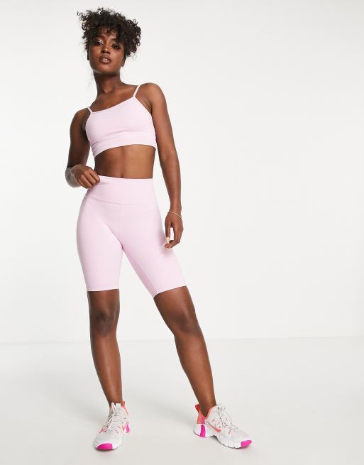 Monki Short legging de sport d ensemble Rose clair ASOS