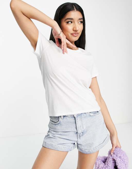 Monki - Simba - T-shirt in wit