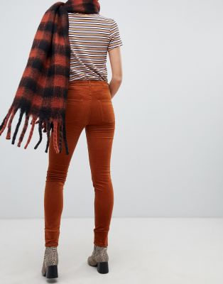skinny corduroy trousers womens