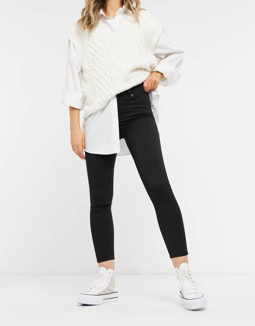 Monki skinny jeans in black, 4 of 4