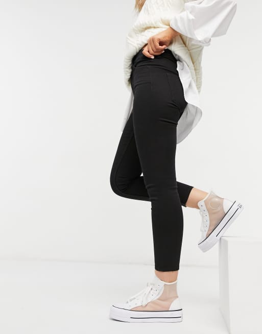 Monki - Skinny jeans in zwart