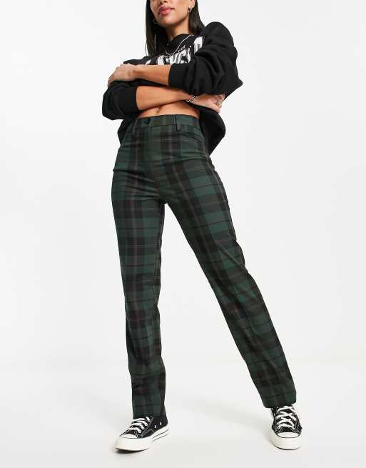 Tartan slim 2025 leg trousers