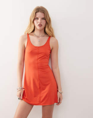 Monki Slim Sleeveless Mini Tank Dress