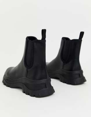 sporty chelsea boots