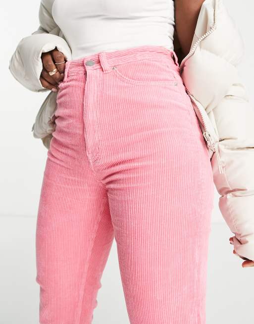 Bright pink hot sale corduroy pants