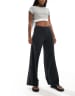 ★KIRSH★ Mono color straight pants black ☆2023SS新作☆KIRSH☆MONO COLOR STRAIGHT PANTS