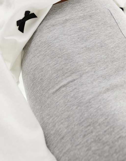 ショートパンツ [MATINKIM]capri slit pants in gray CAPRI SLIT PANTS IN GREY - MATINKIM