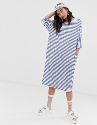 oversized jersey dress