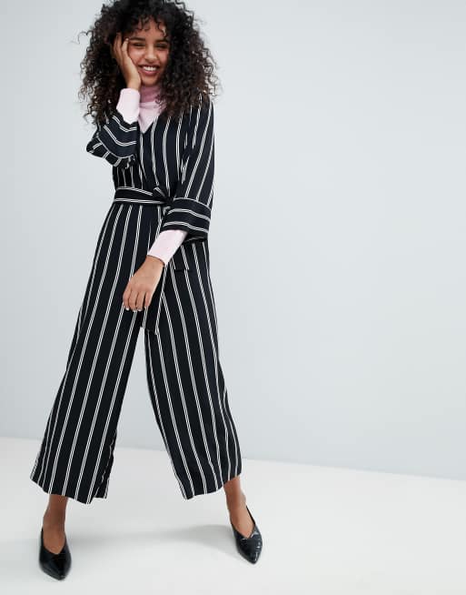 Monki cheap wrap jumpsuit