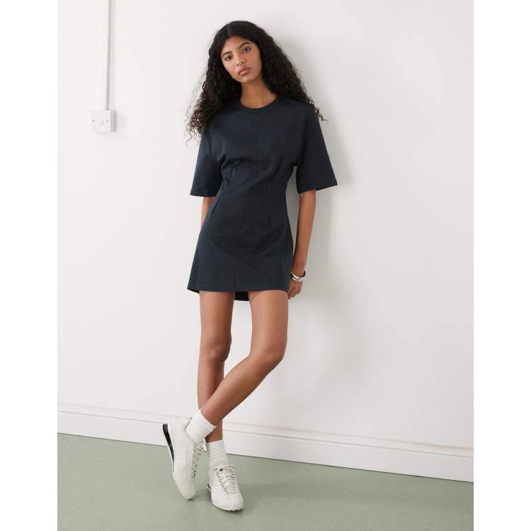 little black dress t shirt Black T-Shirt Dress