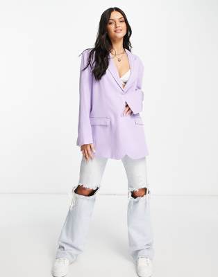 lilac suit set