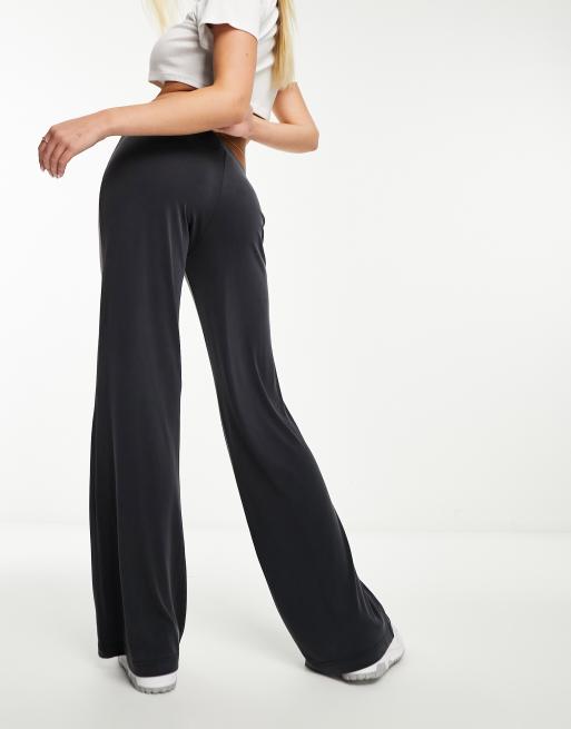 ESSAY WIDE OVER SLACKS - CHARCOAL – TOYASIDO