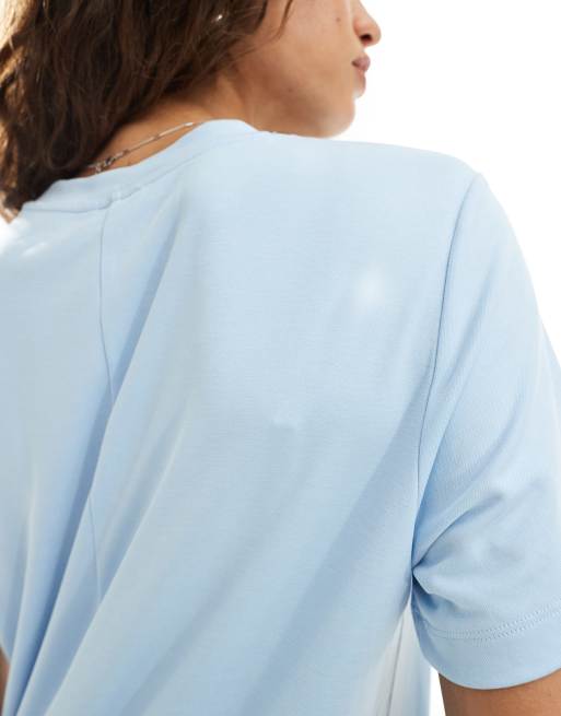t shirt dress light blue Authentic Moments Blue Stripe T-Shirt Dress main image 1