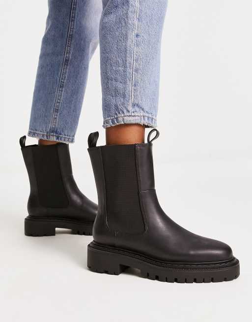 Monki – Svarta chelseaboots 