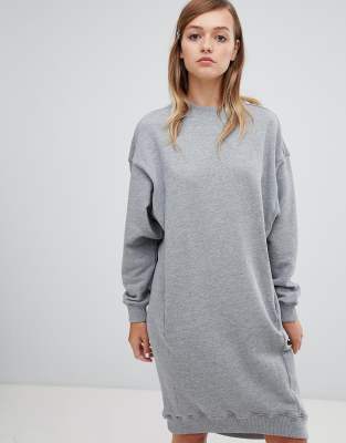 grey sweat dress