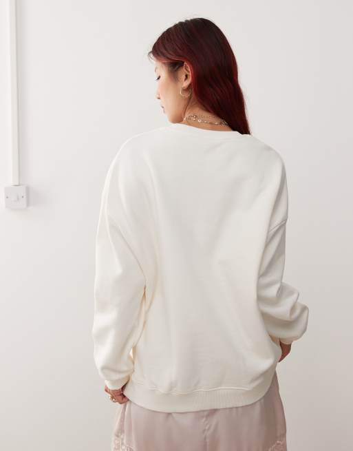 Monki Sweat à capuche - red/rouge - (Seconde main) - ZALANDO