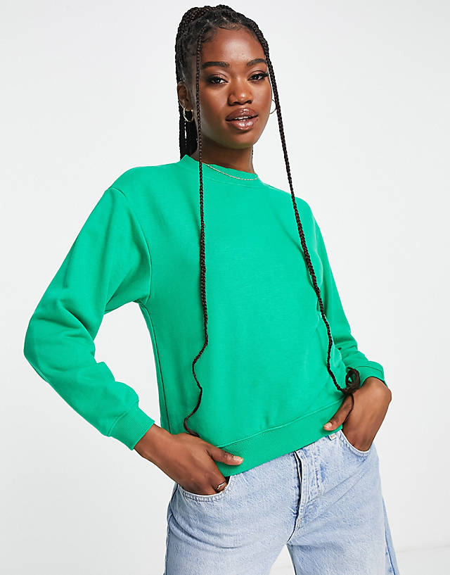 Monki - sweatshirt in green