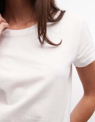 Monki T-shirt In White