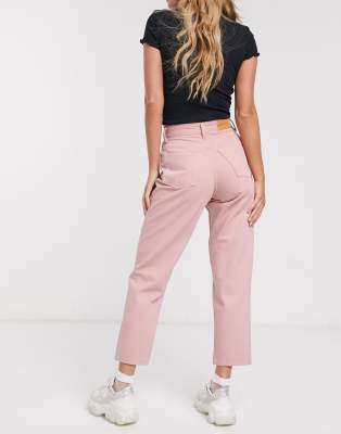 pink jeans